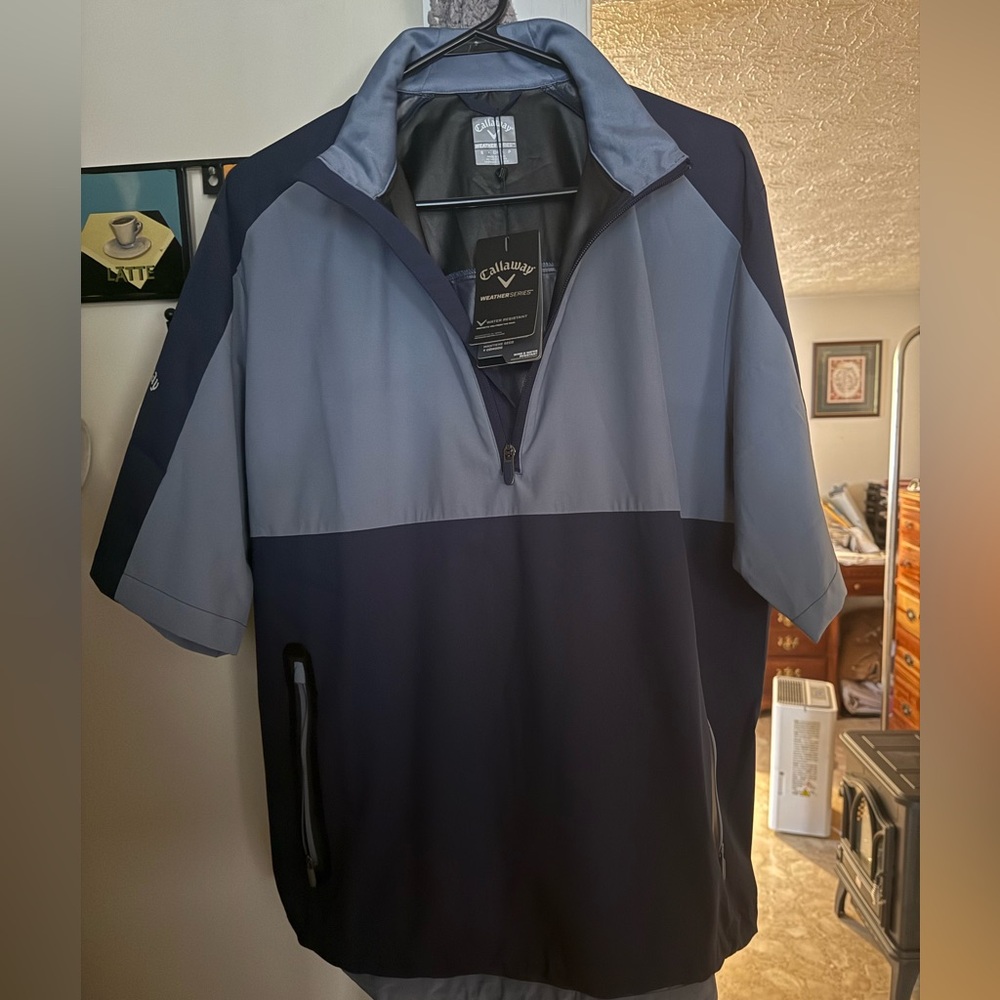 Callaway Men's Two-Tone Windbreaker

Fits like a Medium